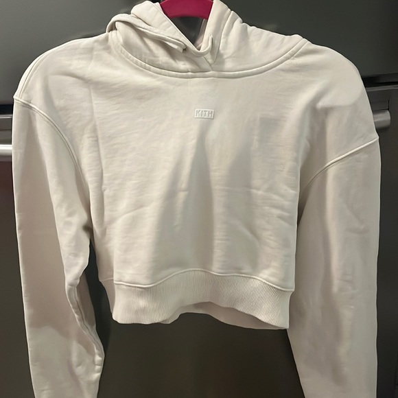Kith Sweaters - A KITH cropped hoodie